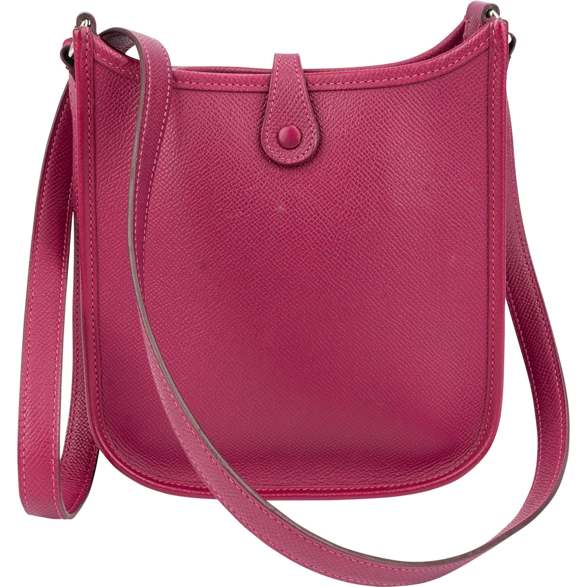 Borsa a tracolla Hermès Evelyne 16 in pelle Epsom rosa