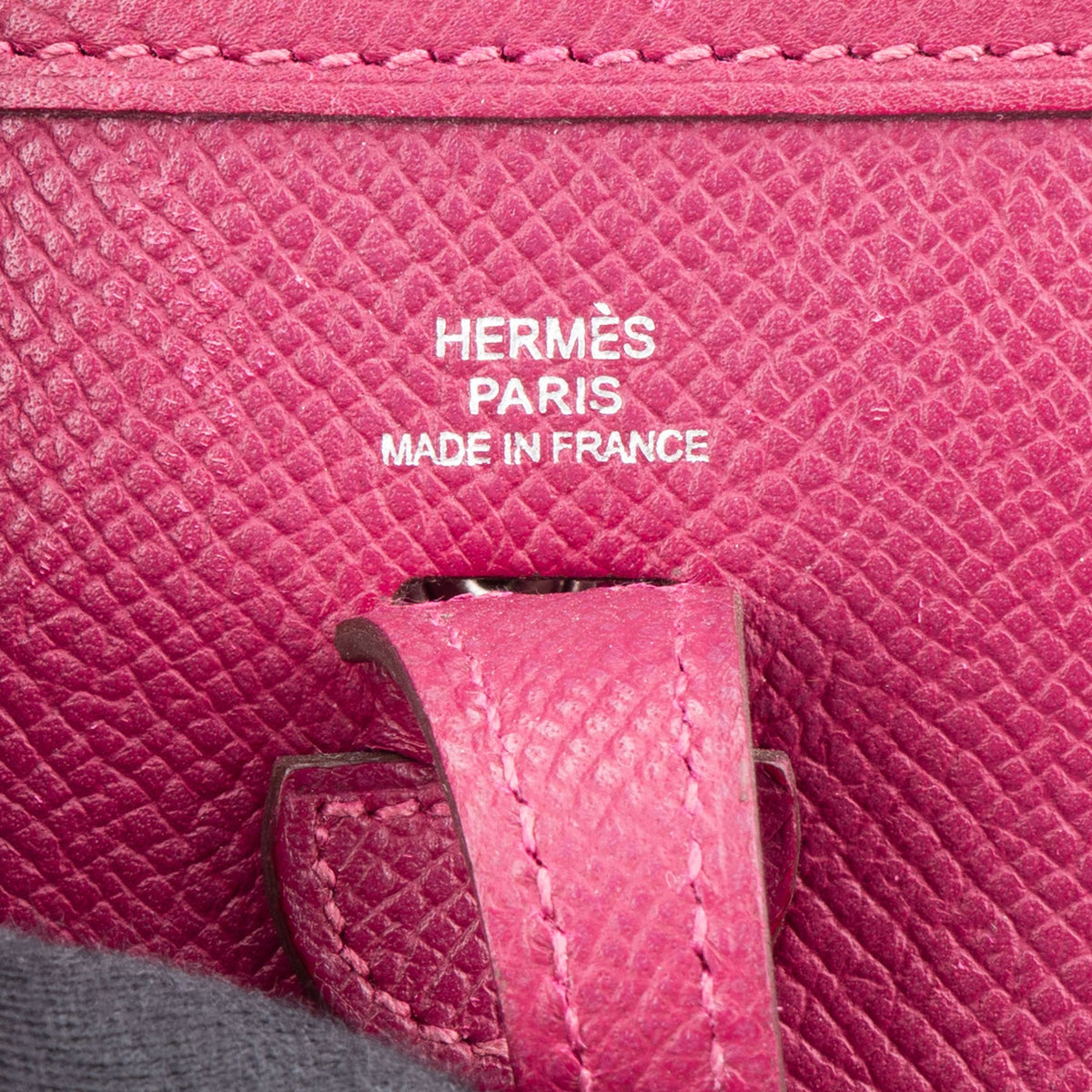Borsa a tracolla Hermès Evelyne 16 in pelle Epsom rosa