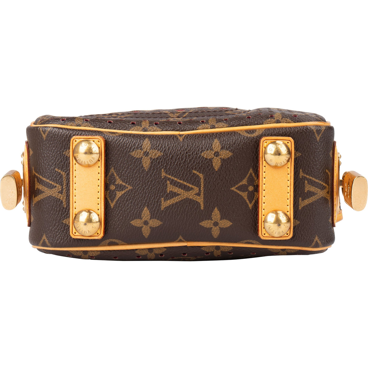 Bolso de hombro Trocadero con monograma perforado de Louis Vuitton