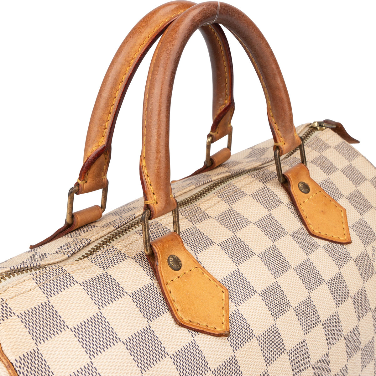 Louis Vuitton Damier Azur Monogram Speedy 30 handtas