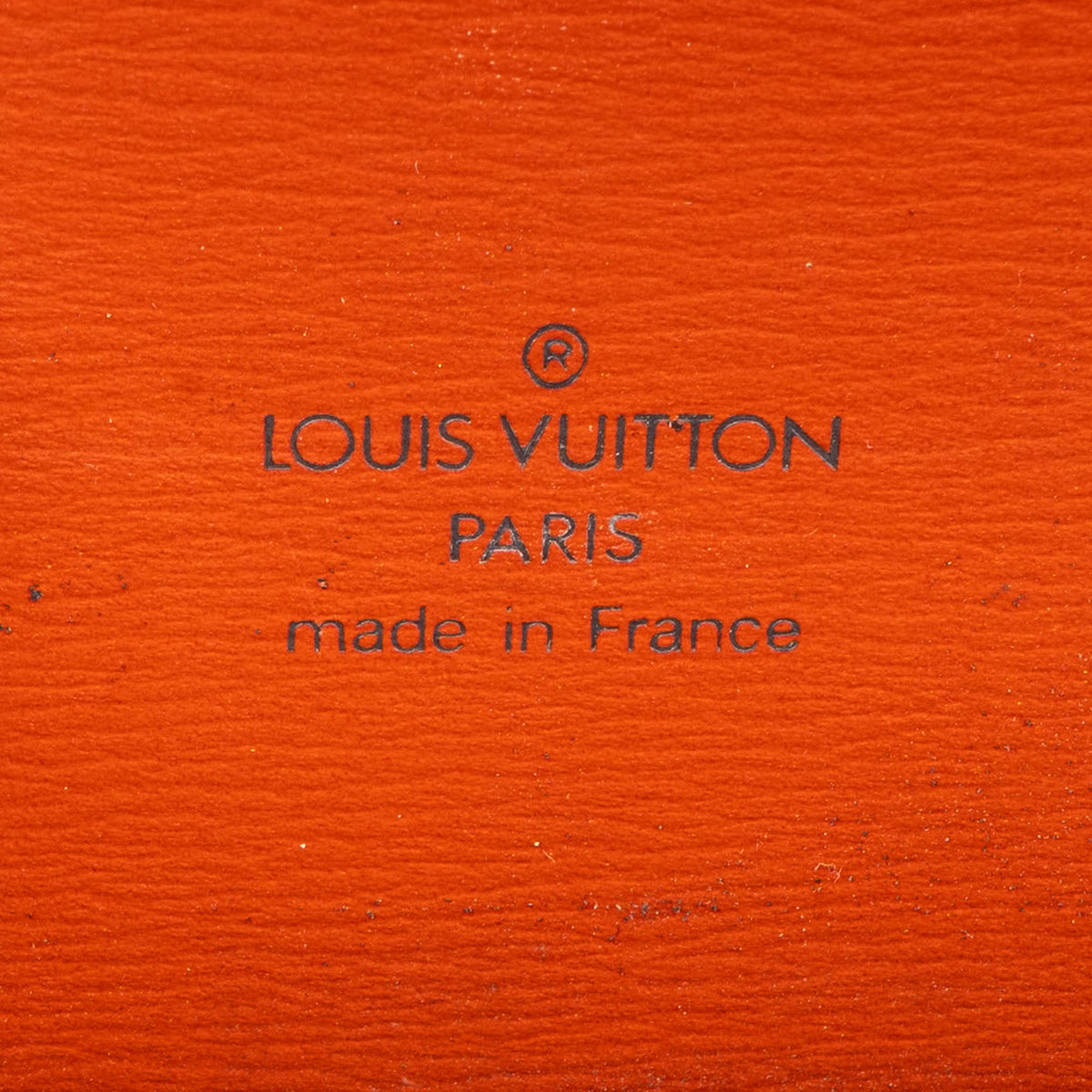 Borsa a tracolla Louis Vuitton Capucines in pelle Epi color cognac