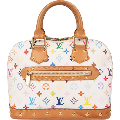 Louis Vuitton Limited Murakami Multicolor Alma PM Handbag