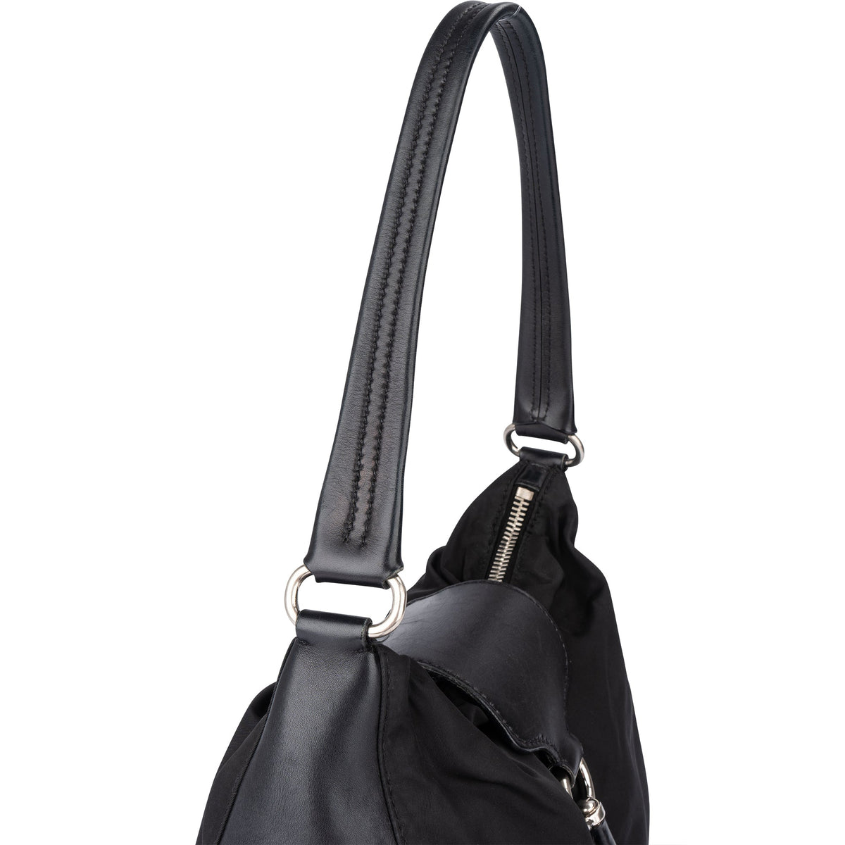 Prada Nylon Snap Link Schultertasche, Bild 4 von 10