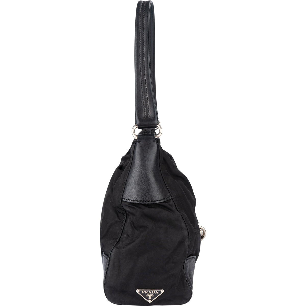 Prada Nylon Snap Link Schultertasche, Bild 2 von 10