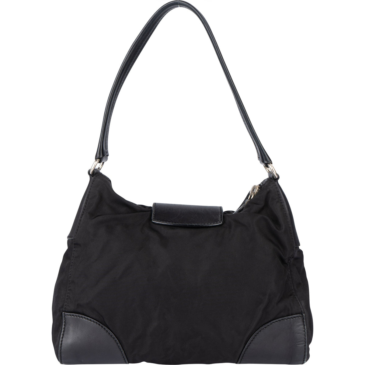 Prada Nylon Snap Link Schultertasche, Bild 5 von 10