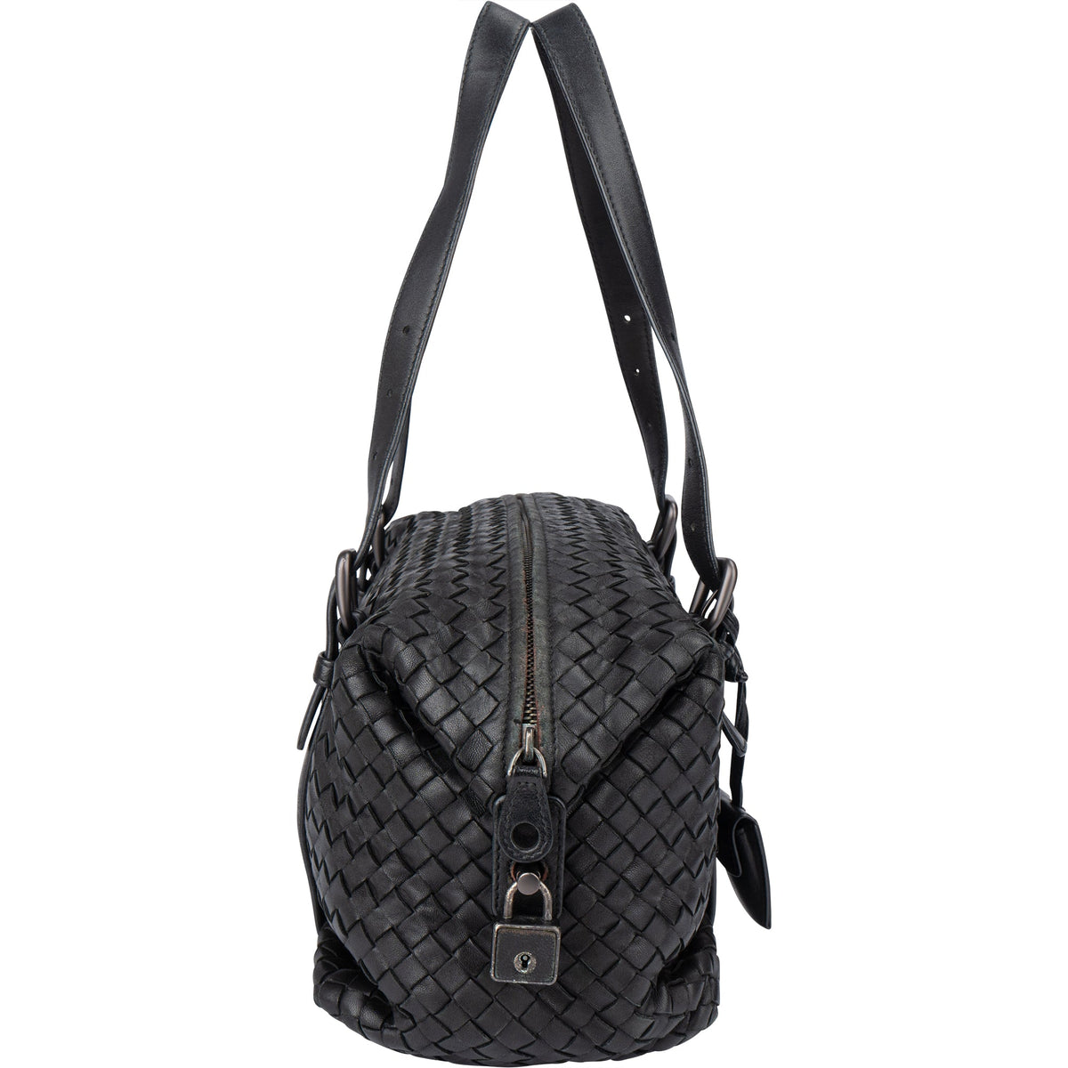 Bottega Veneta Schwarz Intrecciato Leder, Bild 5 von 13