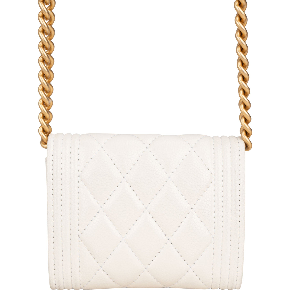 Chanel Lammleder Box Micro Single Flap Umhängetasche, Bild 4 von 12