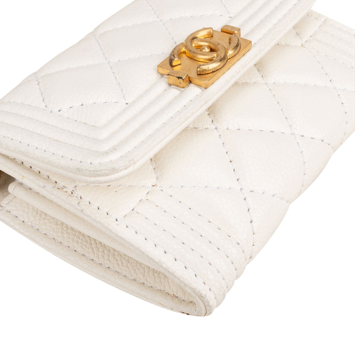 Chanel Lammleder Box Micro Single Flap Umhängetasche, Bild 8 von 12