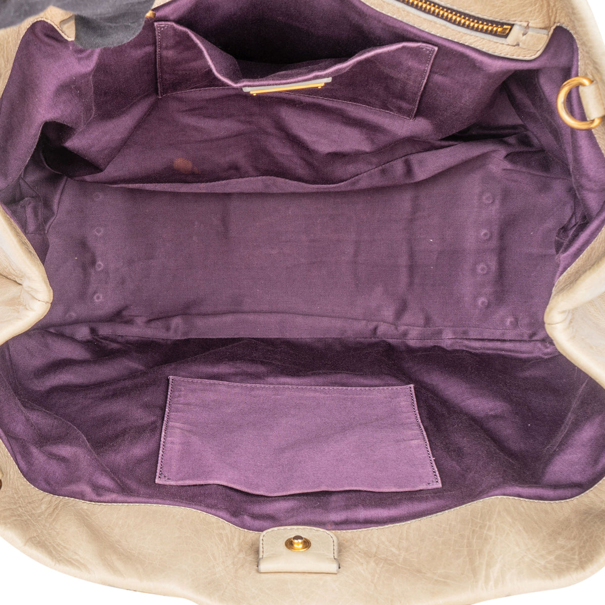 Sac à main City en cuir classique Miu Miu