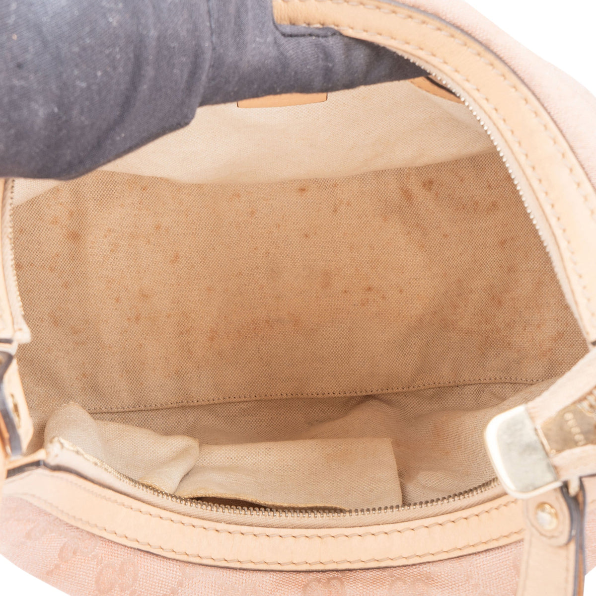 Gucci GG Monogram Heart Britt Hobo, Bild 8 von 10