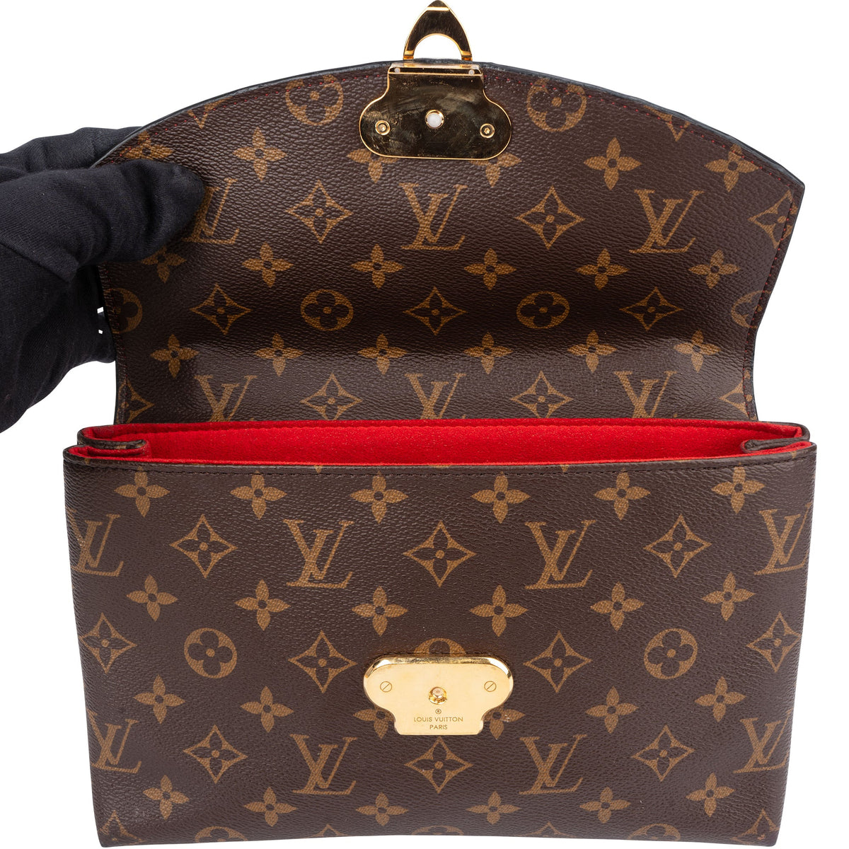 Borsa a tracolla Saint Placide in tela Monogram Louis Vuitton