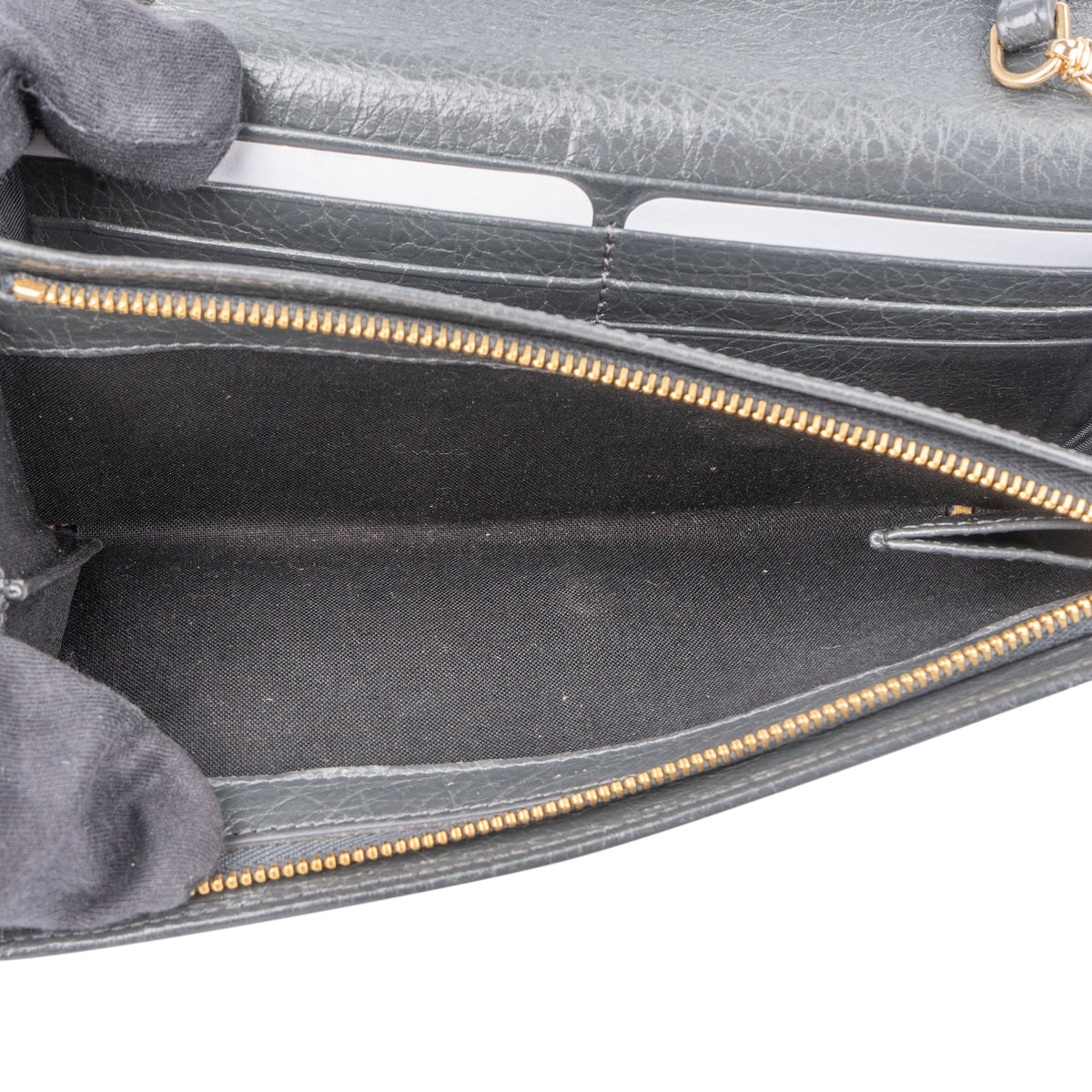 Balenciaga Grau Leder Geldbörse, Bild 5 von 6