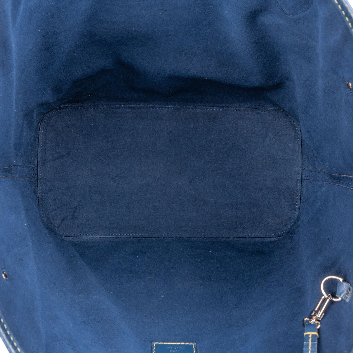 Louis Vuitton Epi-lederen Neverfull MM-schoudertas