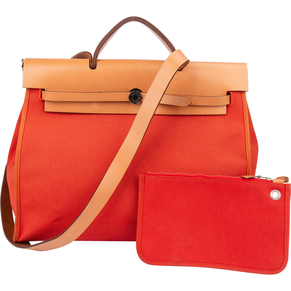 Bolso de mano Hermès Classic Cotton Herbag 39
