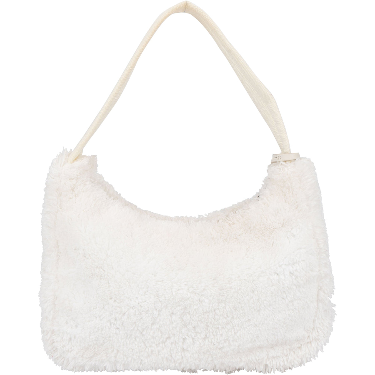 Borsa Prada Re-Edition in spugna bianca
