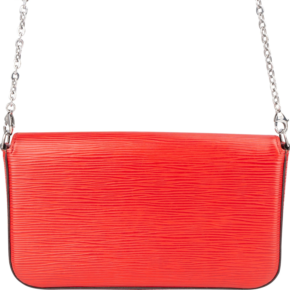 Borsa a tracolla Felicie Louis Vuitton in pelle Epi rossa