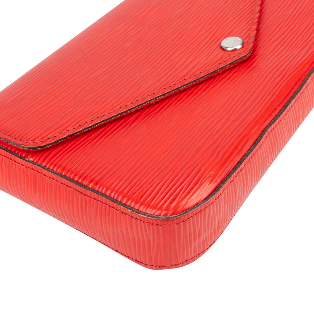 Borsa a tracolla Felicie Louis Vuitton in pelle Epi rossa