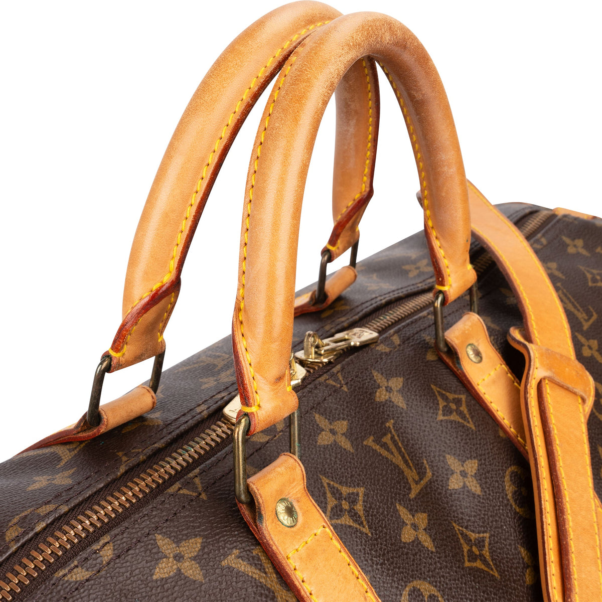 Louis Vuitton Canvas Keepall 55 Bandoulière Reisetasche, Bild 2 von 9