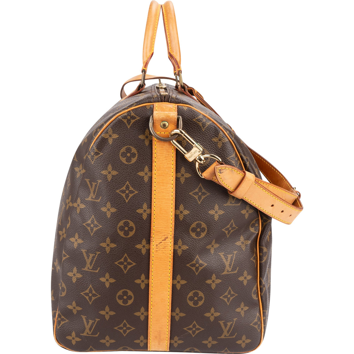 Louis Vuitton Canvas Keepall 55 Bandoulière Reisetasche, Bild 3 von 9