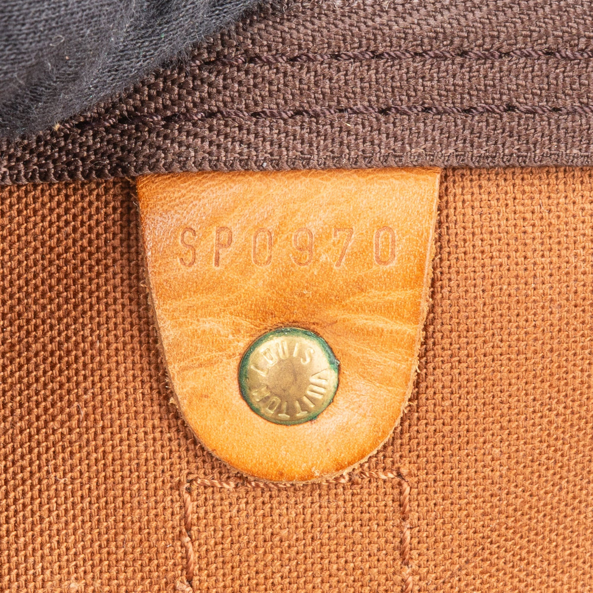 Louis Vuitton Canvas Keepall 55 Bandoulière Reisetasche, Bild 9 von 9