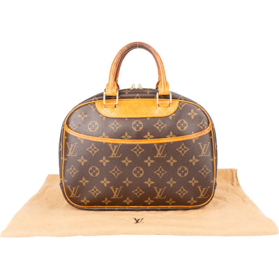 Bolso de mano Louis Vuitton de lona Monogram Trouville