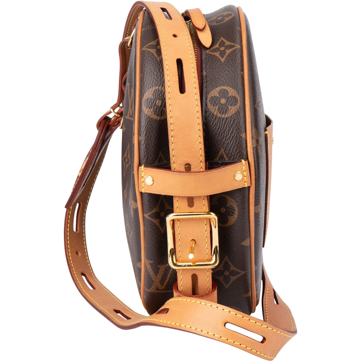 Louis Vuitton Canvas Monogram Boite Chapeau Souple MM crossbody tas