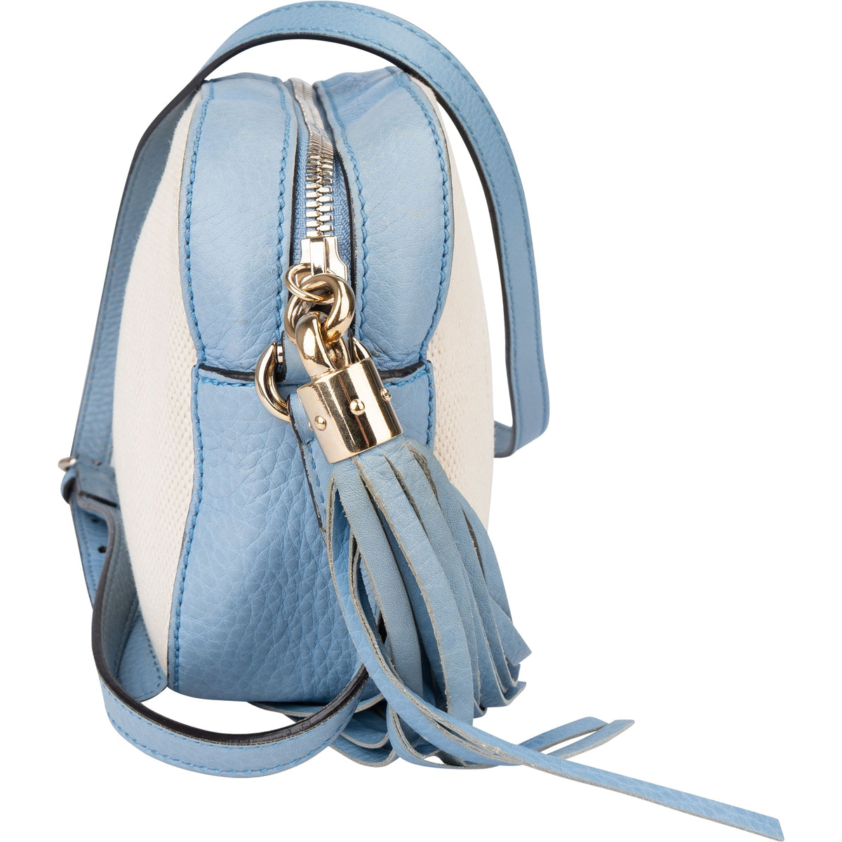 Bolso bandolera bicolor GG Soho de Gucci