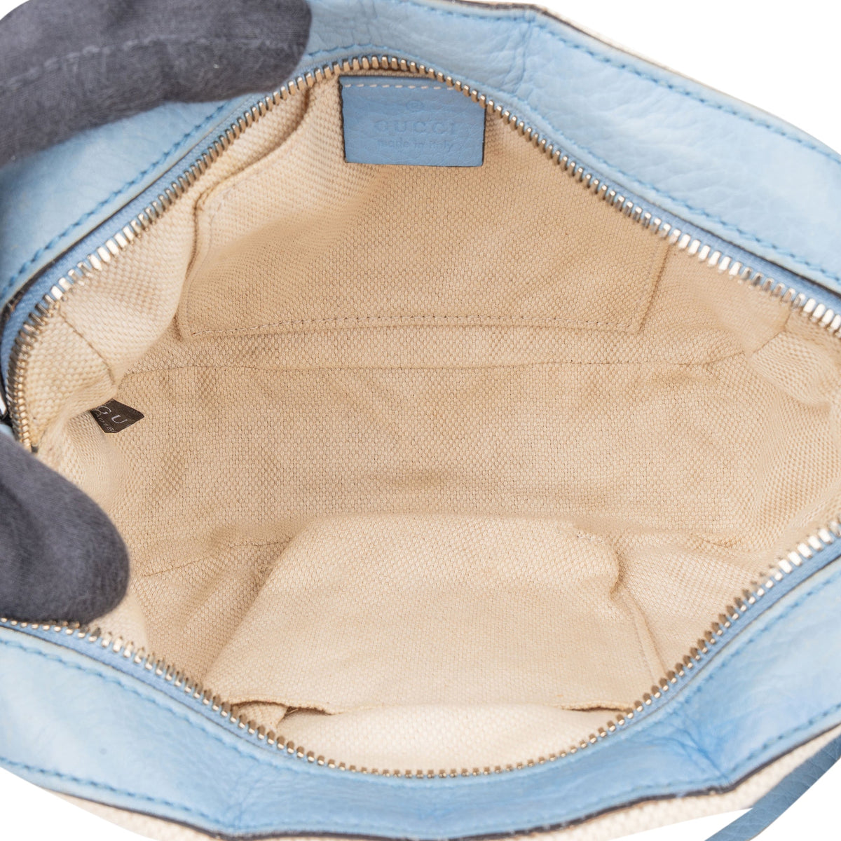 Bolso bandolera bicolor GG Soho de Gucci