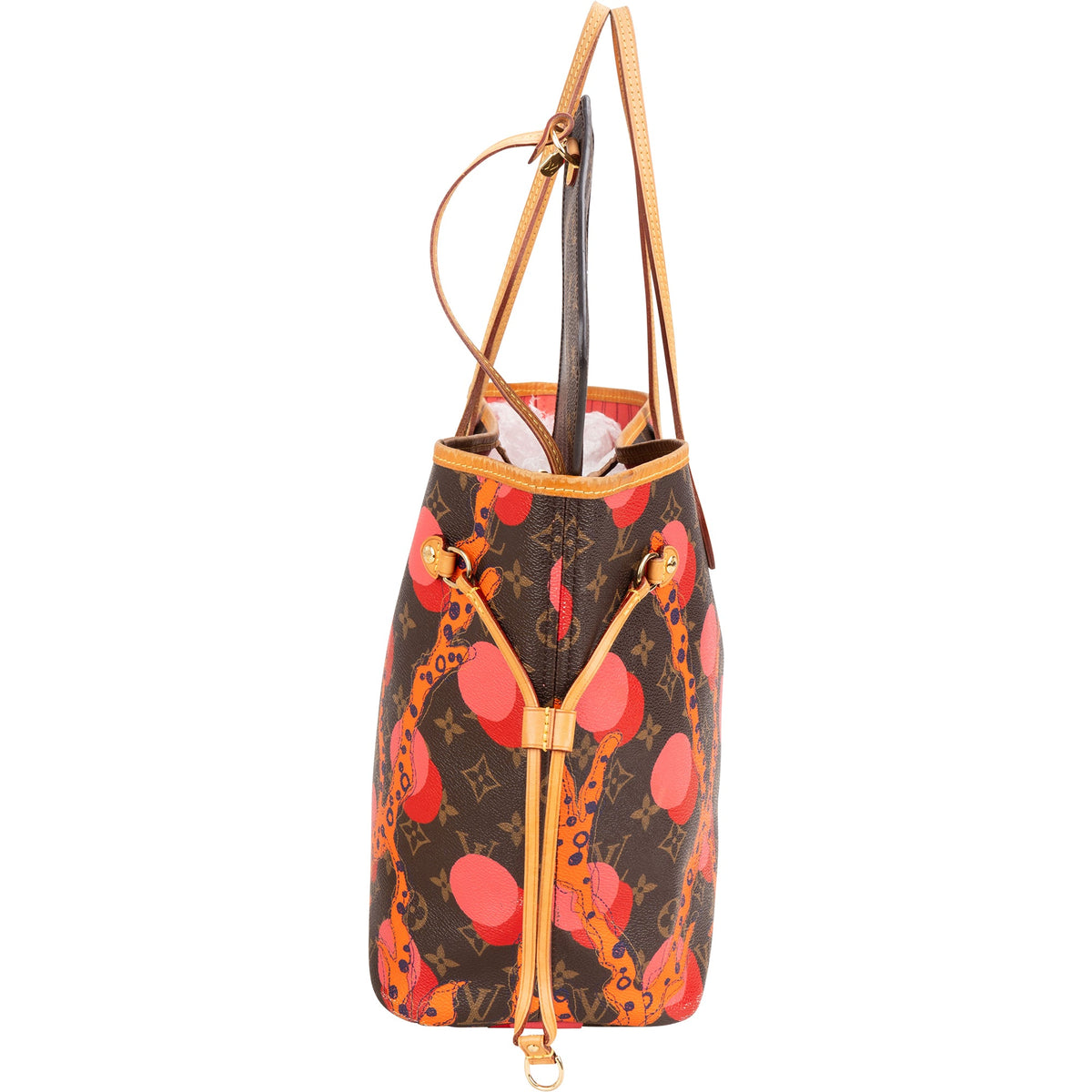 Sac cabas Neverfull MM Louis Vuitton en toile Monogram Ramages