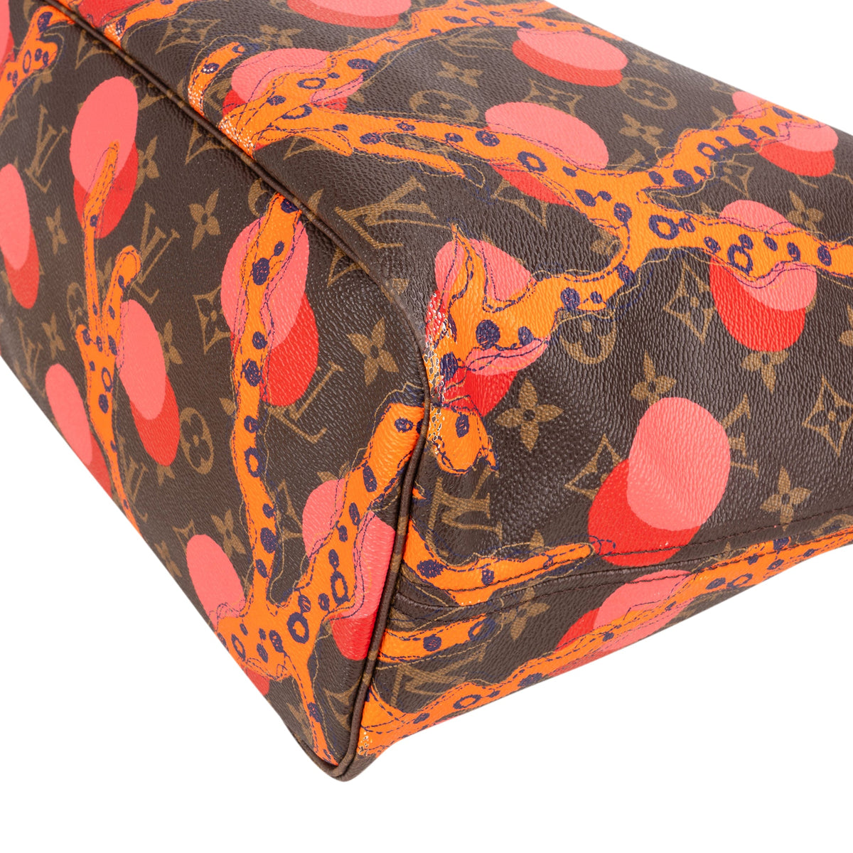 Sac cabas Neverfull MM Louis Vuitton en toile Monogram Ramages