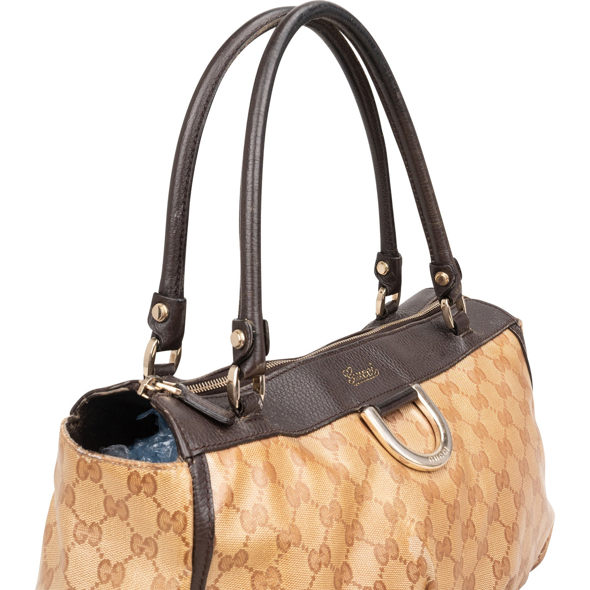 Gucci Monogram GG Canvas Abbey D-Ring Handtasche, Bild 2 von 10