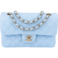 Chanel Small Double Flap aus Caviar-Leder – Vorderansicht