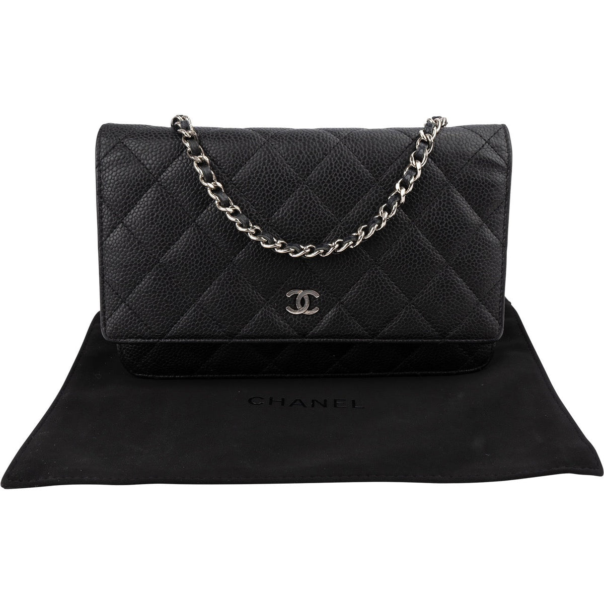 Chanel Wallet on Chain Caviar-Leder, Bild 2 von 15