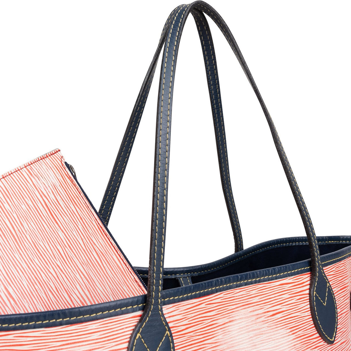 Louis Vuitton Epi-lederen Neverfull MM-schoudertas