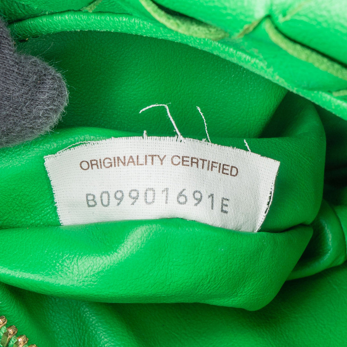 Borsa a mano mini Jodie in pelle Intrecciato di Bottega Veneta