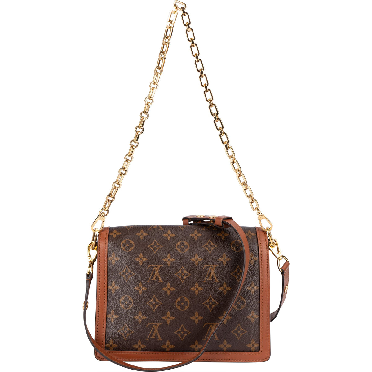 Bolso bandolera Louis Vuitton Dauphine MM en lona Monogram Reverse