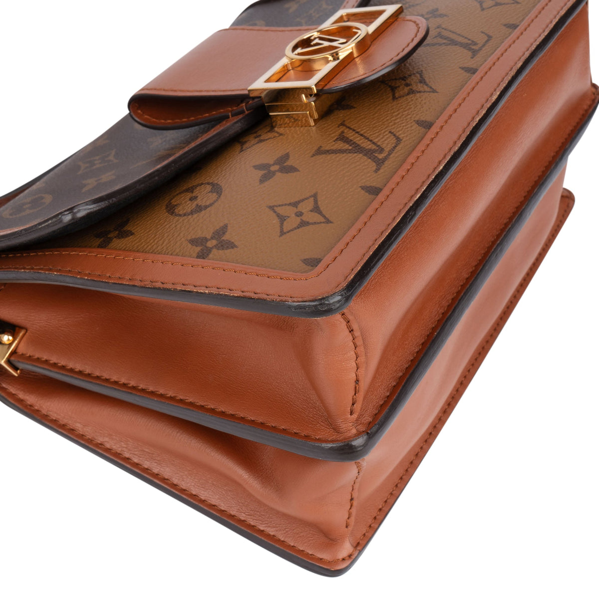 Borsa a tracolla Louis Vuitton Dauphine MM in tela Monogram Autres