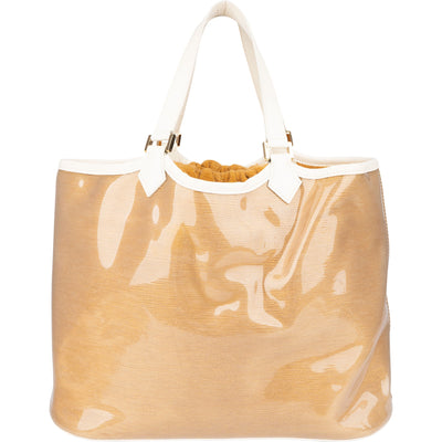 Borsa a mano Louis Vuitton Transparent Epi Plage Lagoon Bay
