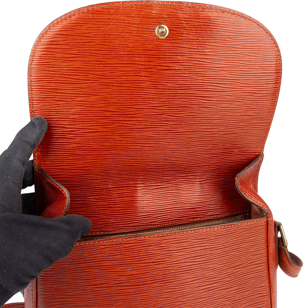 Louis Vuitton Cognac Epi Saint Cloud GM Schultertasche, Bild 8 von 11