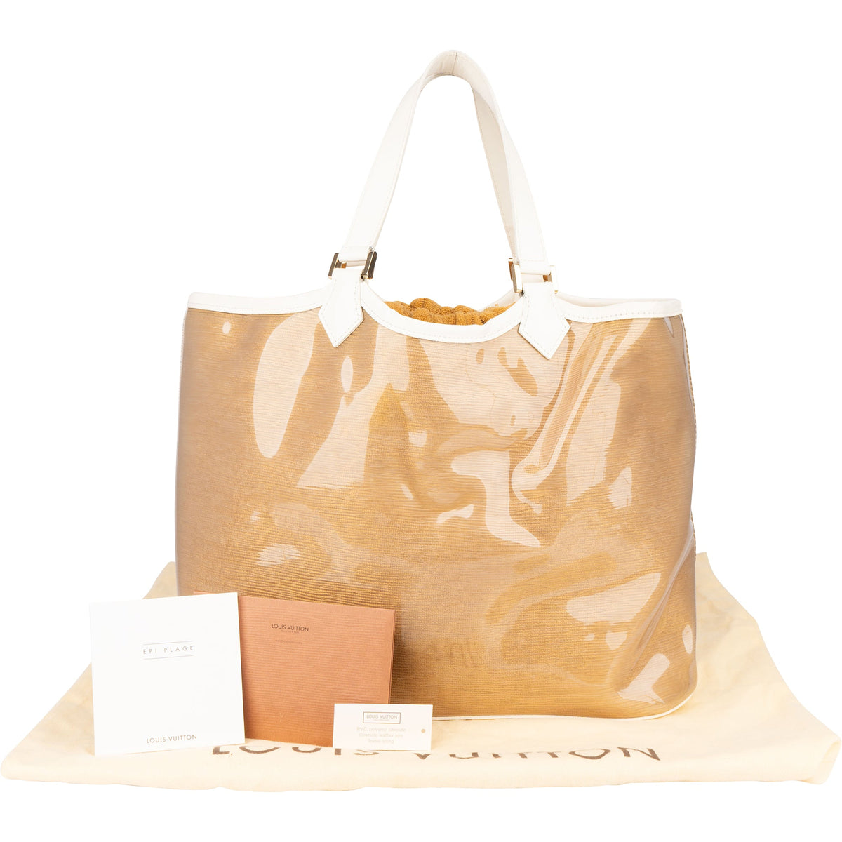 Louis Vuitton Plage Lagoon Bay aus transparentem Epi-Kunststoff – Ansicht 2
