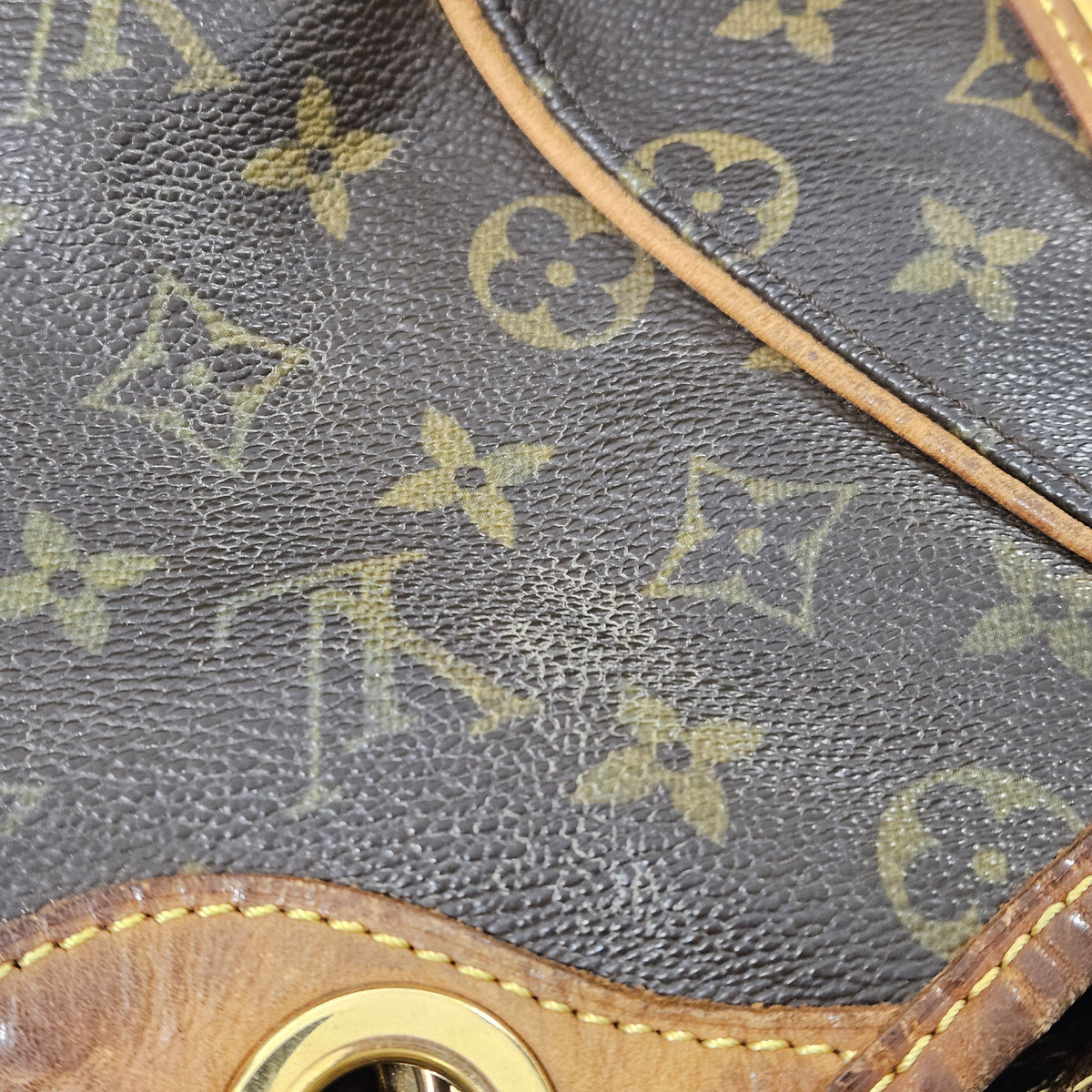 Sac à bandoulière Louis Vuitton Galliera PM en toile Monogram