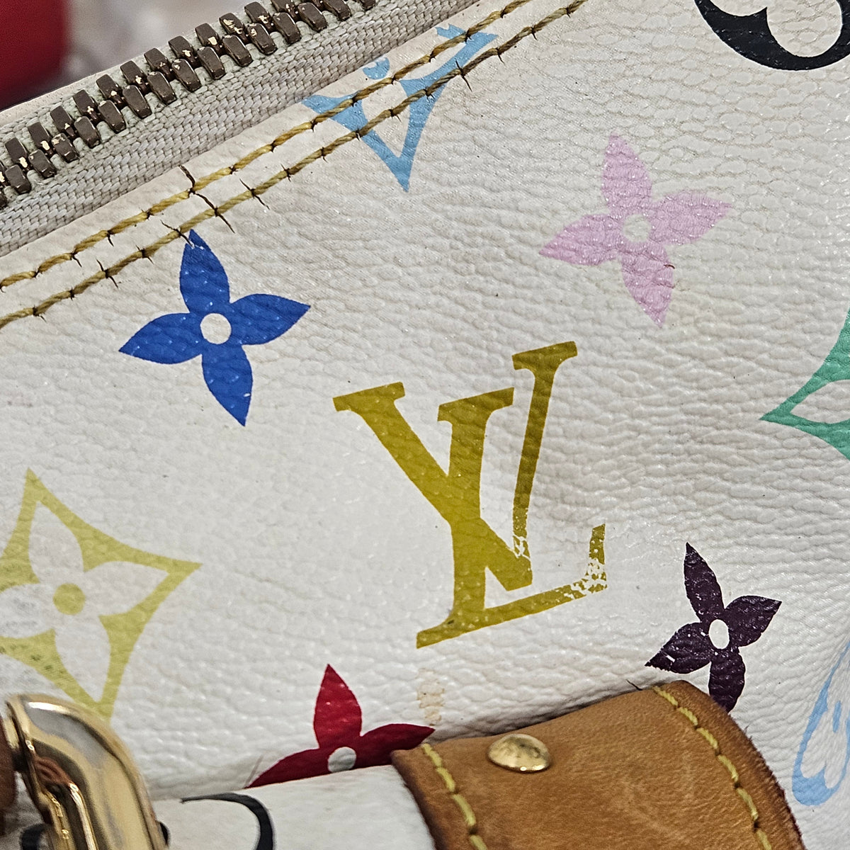 Louis Vuitton Murakami Mehrfarbig Rita Handtasche, Bild 14 von 16