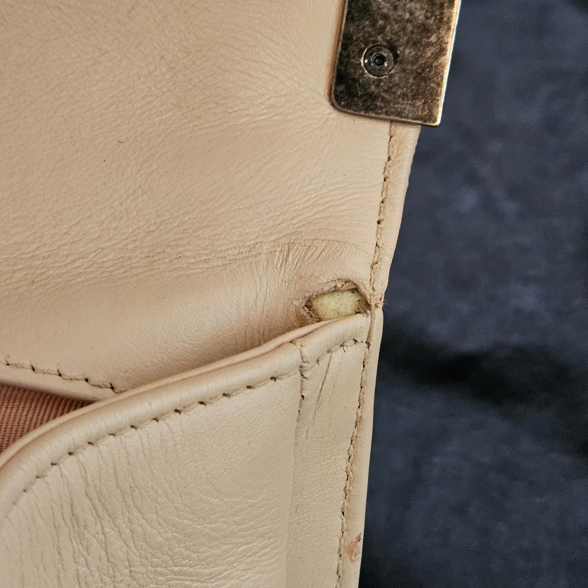 Chanel Lammleder Boy Single Flap Umhängetasche, Bild 14 von 16