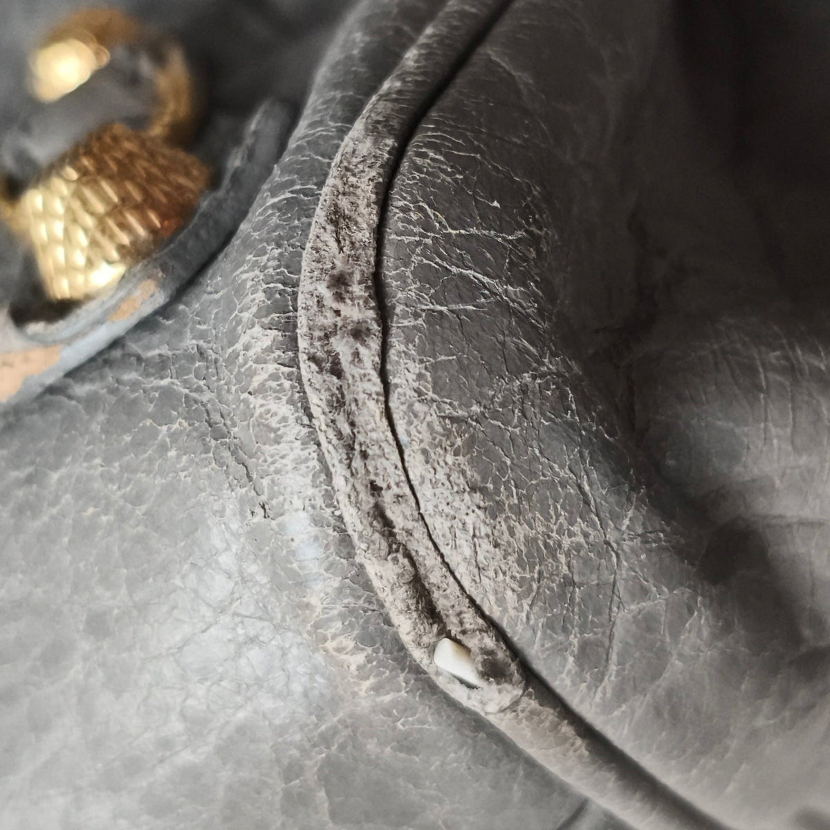 Balenciaga Grau Leder City Jumbo Handtasche, Bild 12 von 12