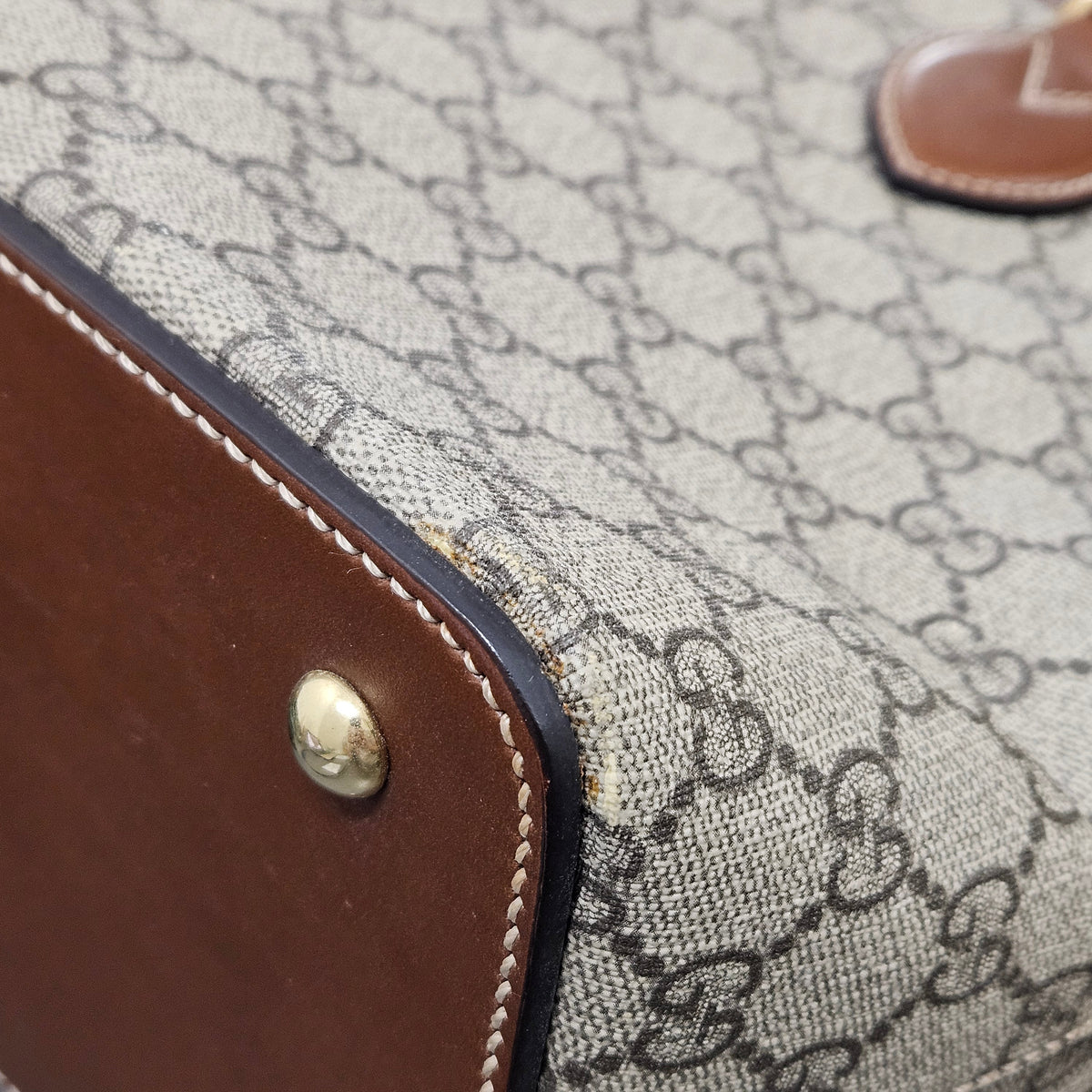 Gucci Monogram GG Supreme Canvas Linea A Foldover Tote, Bild 9 von 14