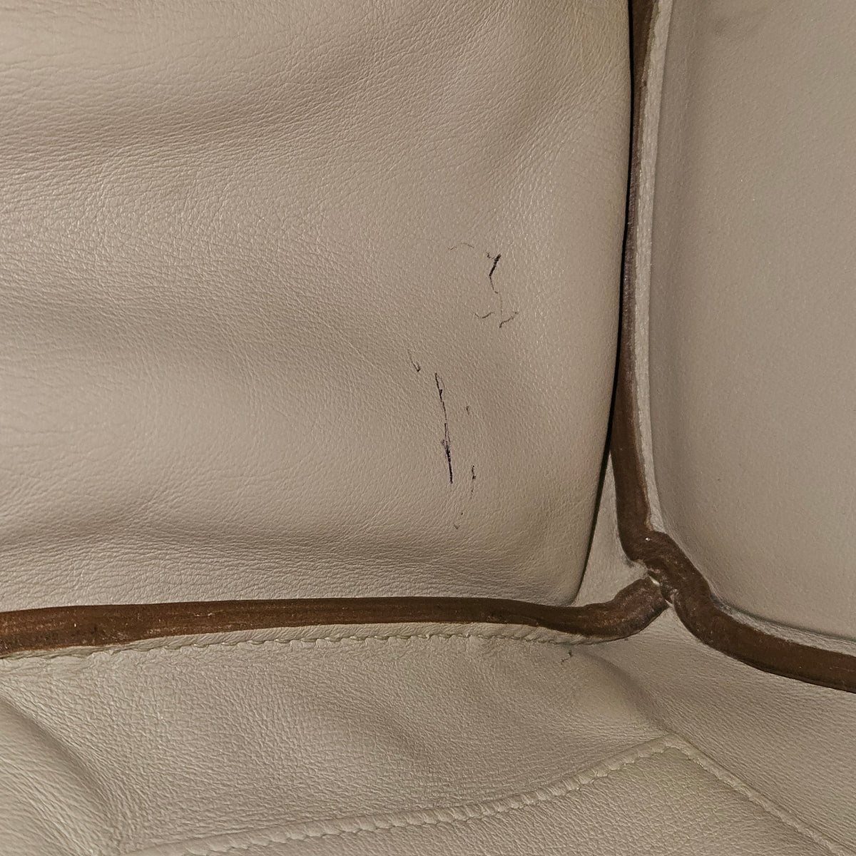 Hermès Swift Birkin 30 handtas in Blanc & Gris Perle met palladium hardware