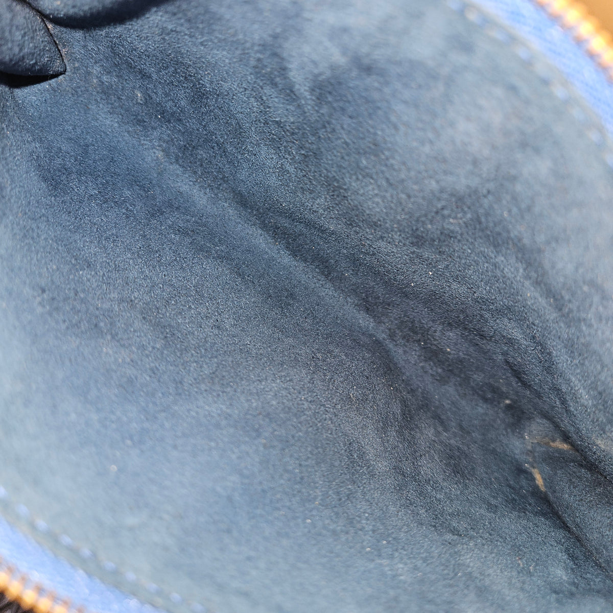 Louis Vuitton Blau Epi Pochette Accessoires Handtasche, Bild 11 von 12