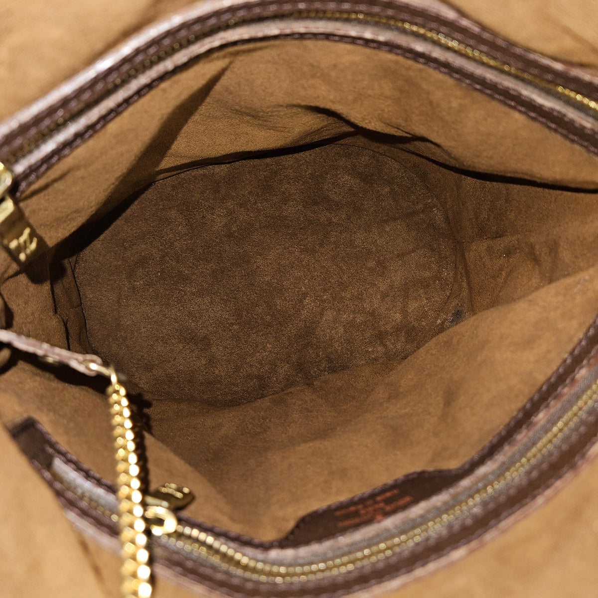 Louis Vuitton Monogram Damier Ebene Bucket PM Shoulder Bag