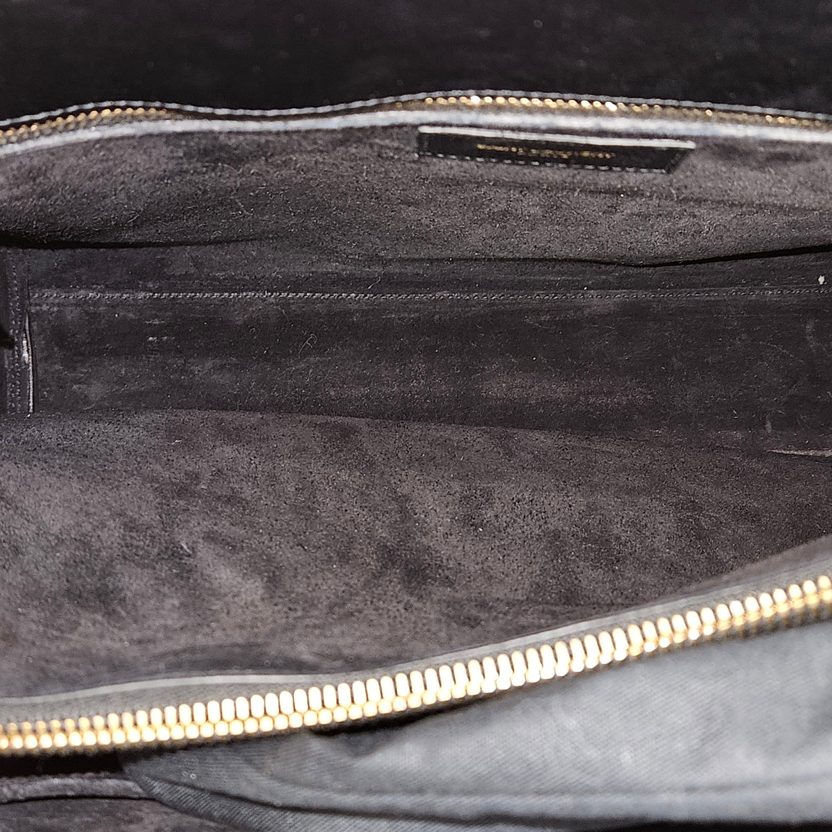 Borsa Saint Laurent Sac de Jour in tweed e pelle