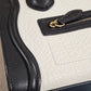 Céline Nano Luggage-handtas in driekleurig generfd suède en leer